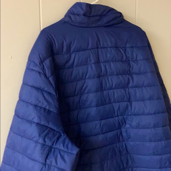 Blue puffer coat - Picture 4 of 5